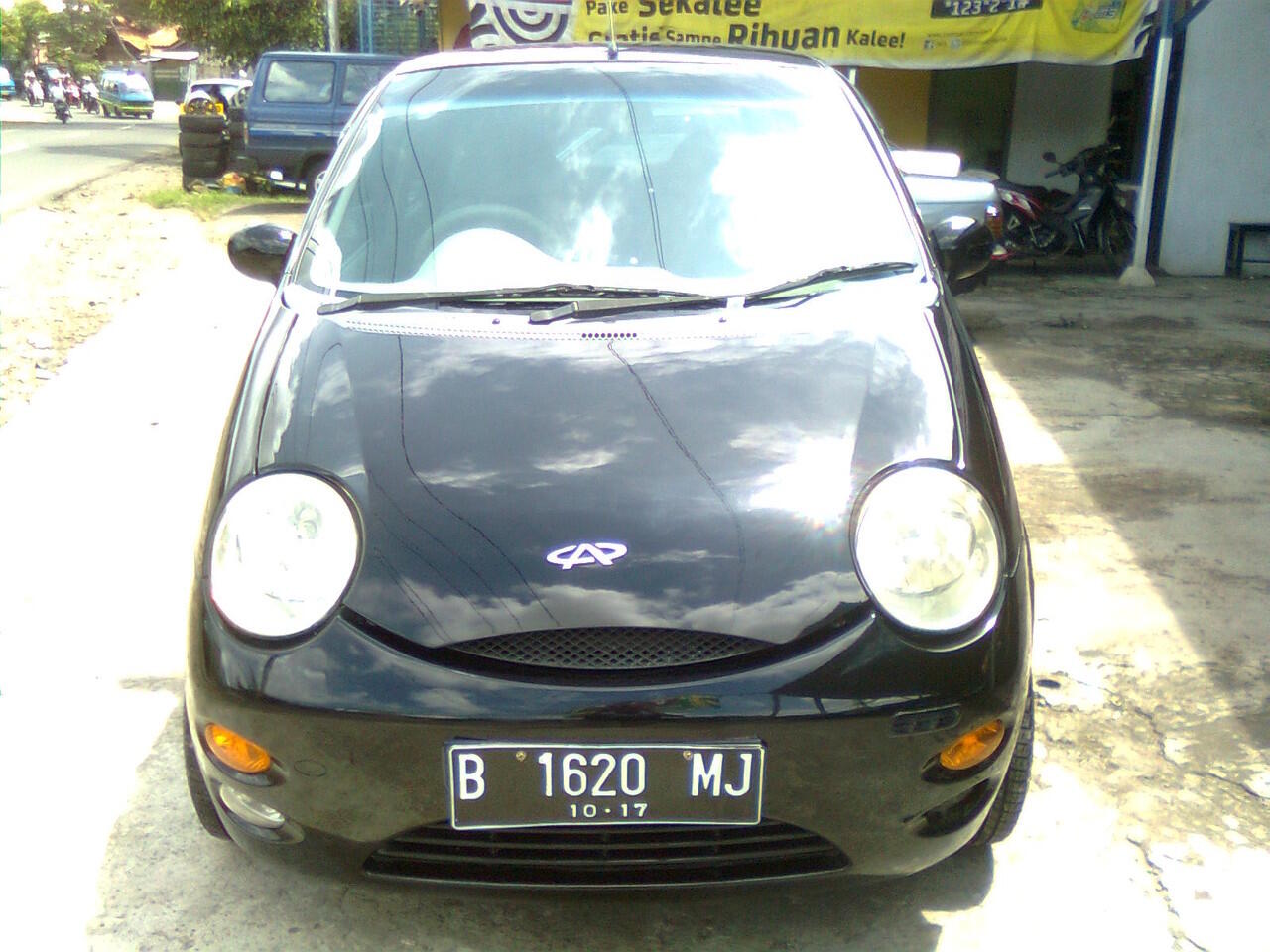 CHERY QQ 2007 HITAM Mtlik…..SEPERTI BARU