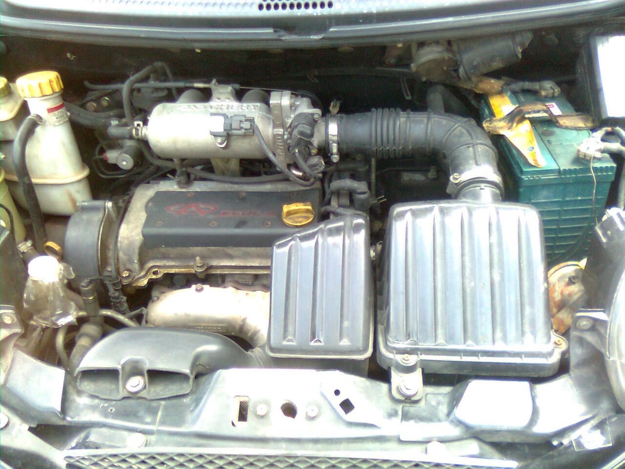 CHERY QQ 2007 HITAM Mtlik…..SEPERTI BARU