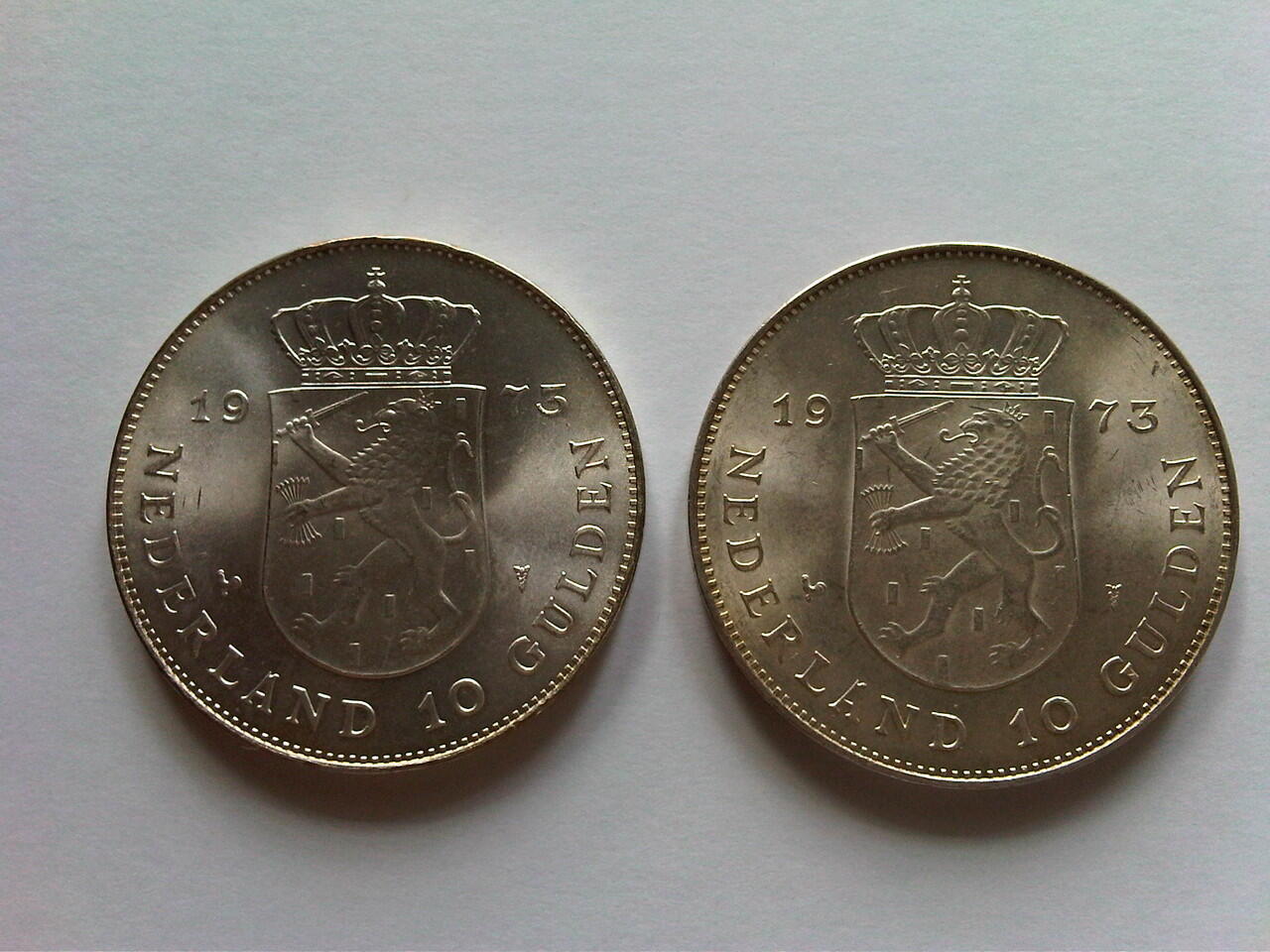 Koin Perak Netherlands 1973