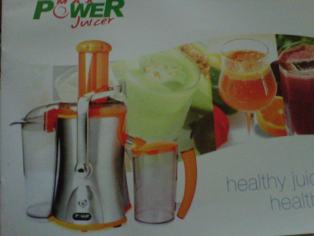 Max Power Juicer Fastworld DRTV murahhh