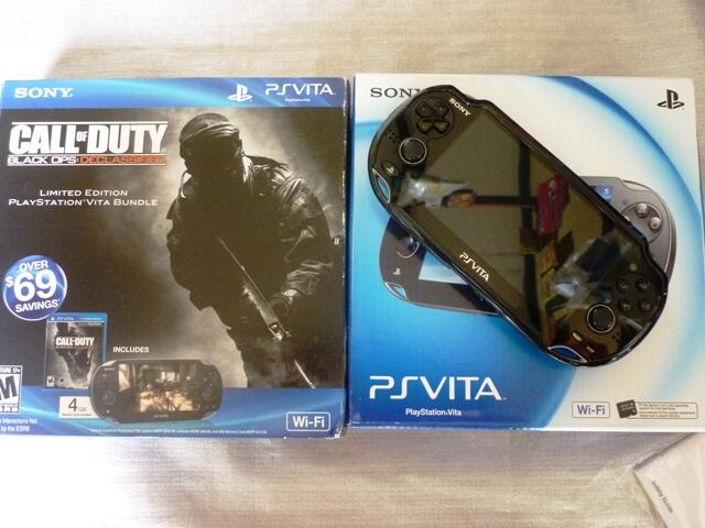 PS VITA WIFI Value Pack Call Of Duty Limited Edition Baru 1 Bulan