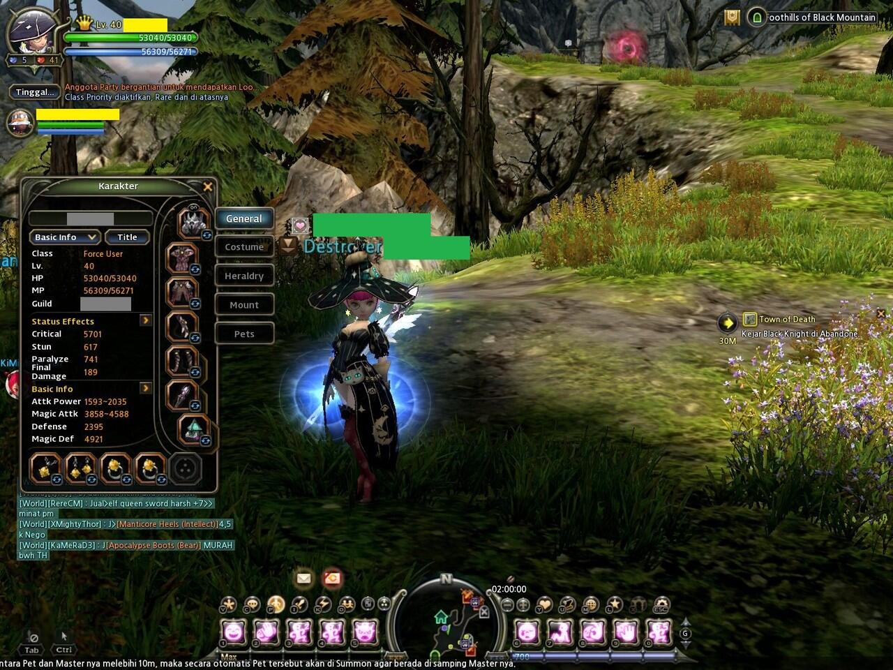 Jual> Force User / FU 40 FE Server Althea - Terima jasa joki