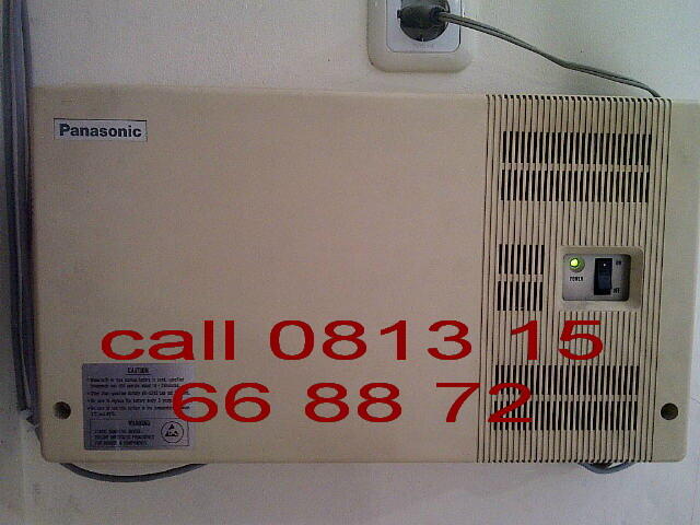 PABX Panasonic VB-5250XF + 8 unit speakerphone handsfree phone BERFUNGSI NORMAL