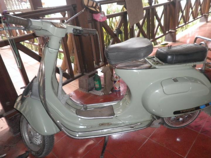 Vespa P100TS siap pakai
