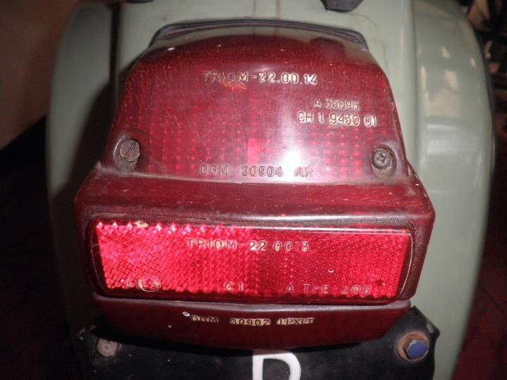 Vespa P100TS siap pakai