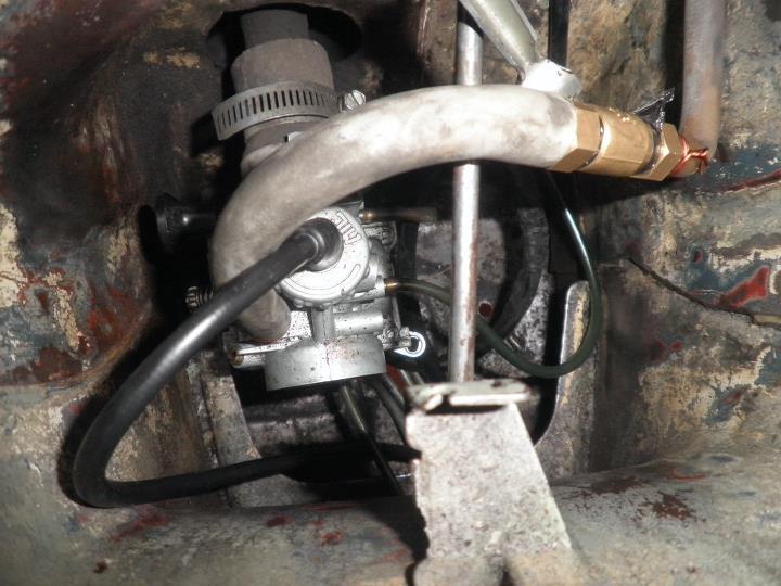 Vespa P100TS siap pakai