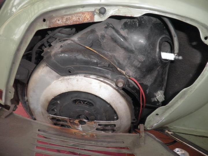 Vespa P100TS siap pakai