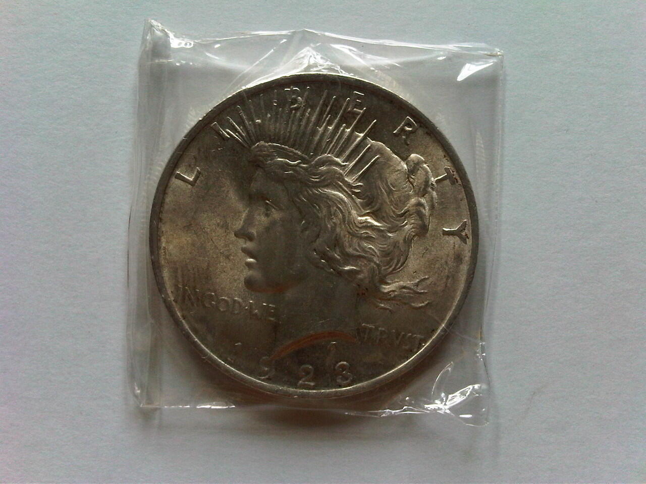 Koin Perak US Peace Dollar 1923