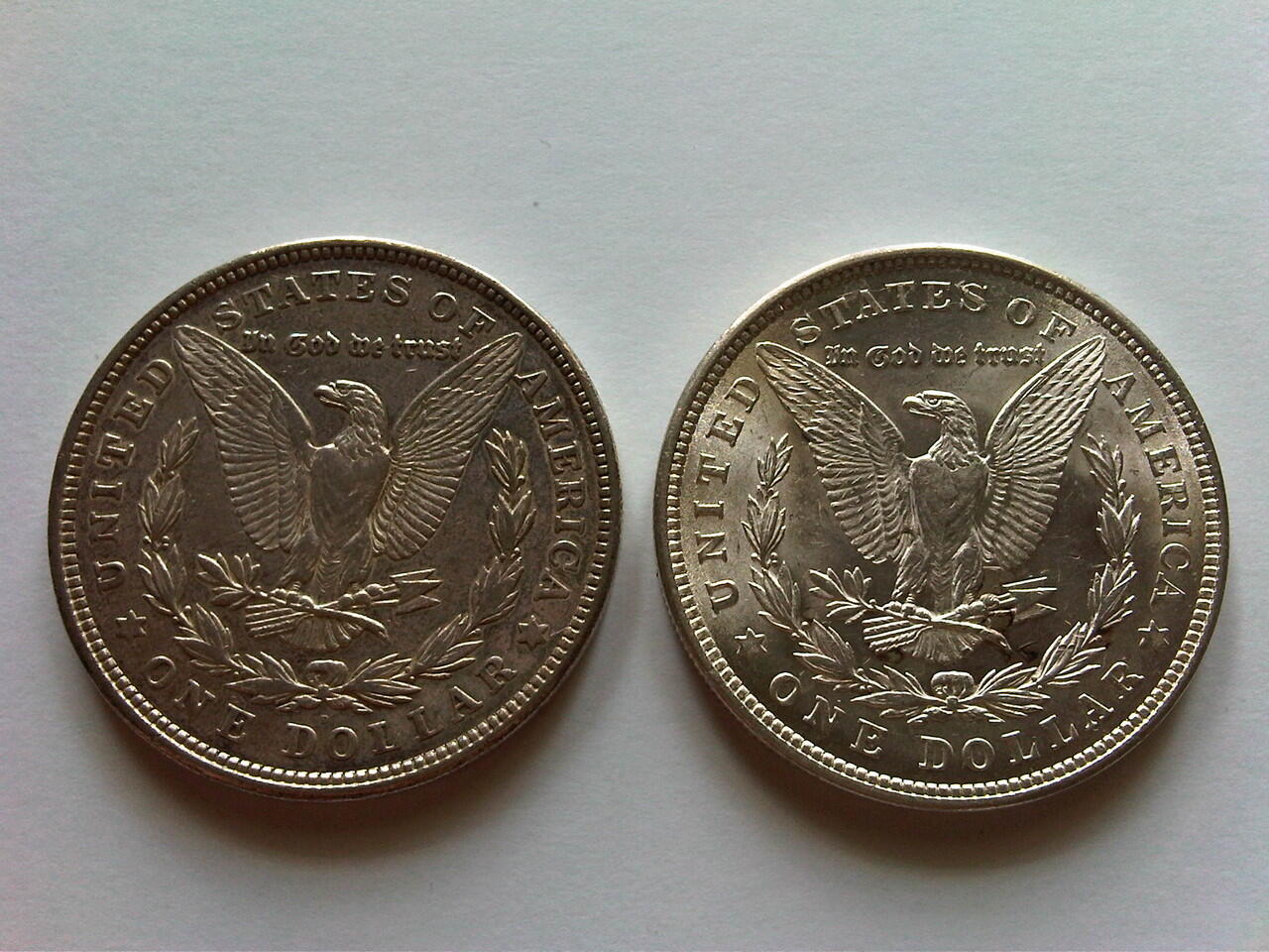 Koin Perak US Morgan Dollar 1900 dan 1901
