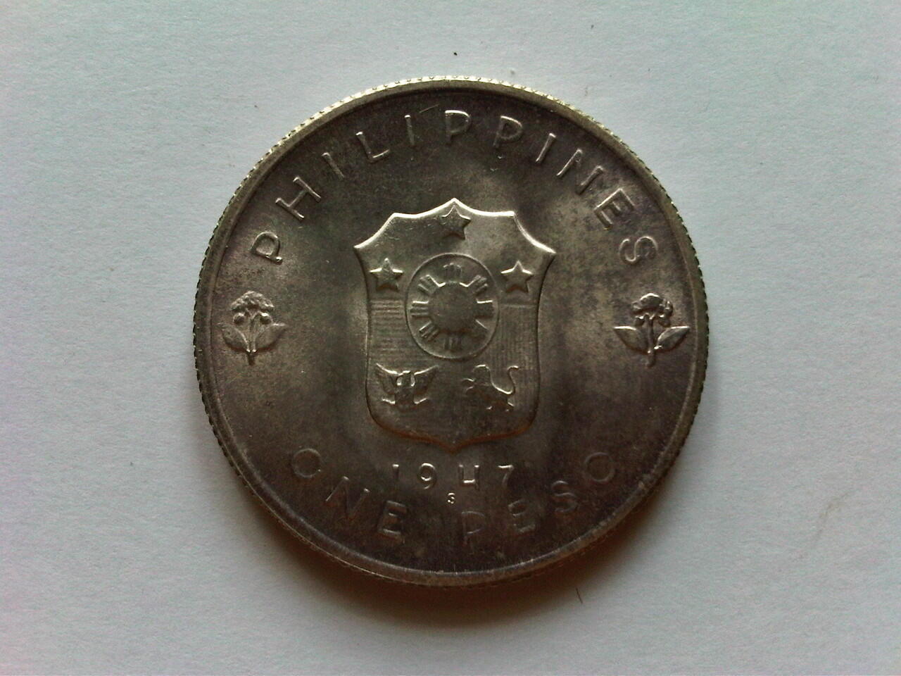 Koin Perak Filipina Mac Arthur 1947