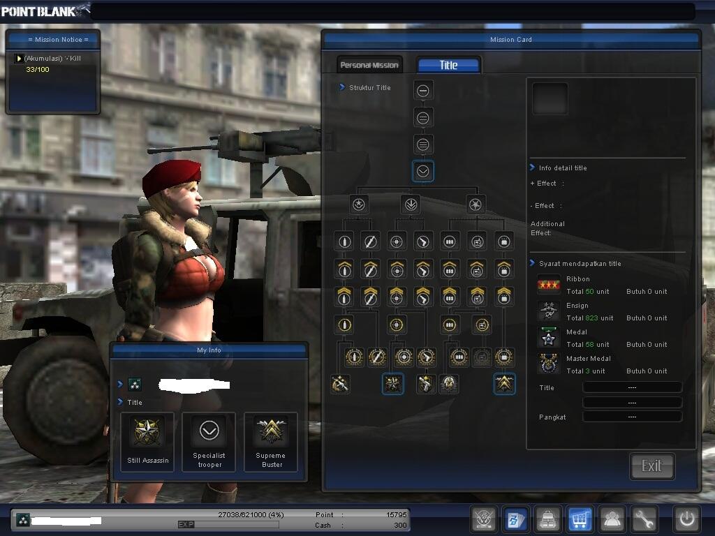 JUAL KOLONEL GRADE 2 POINT BLANK BOUSS