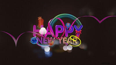 Wallpaper Ucapan Happy New Year 2013