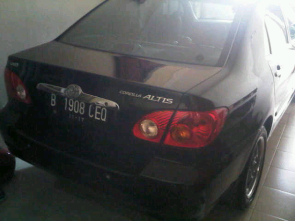 Toyota Corolla altis G 1.8 A/T 2003