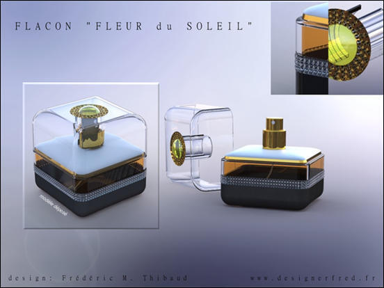 Desain Botol Parfum Unik &amp; Menarik