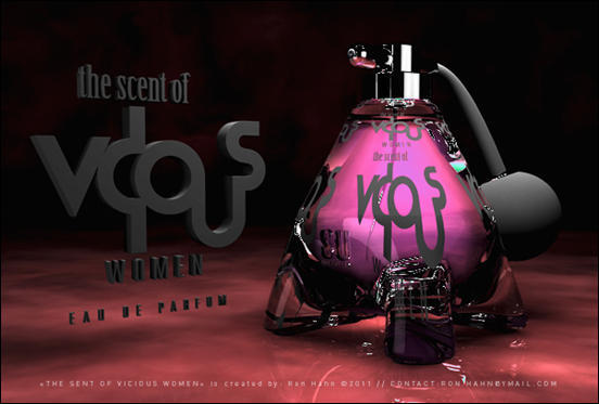 Desain Botol Parfum Unik &amp; Menarik