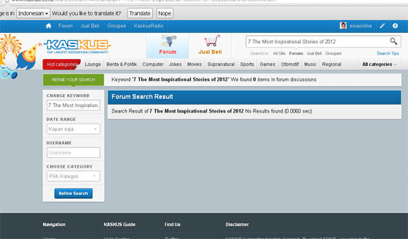 7 The Most Inspirational Stories of 2012