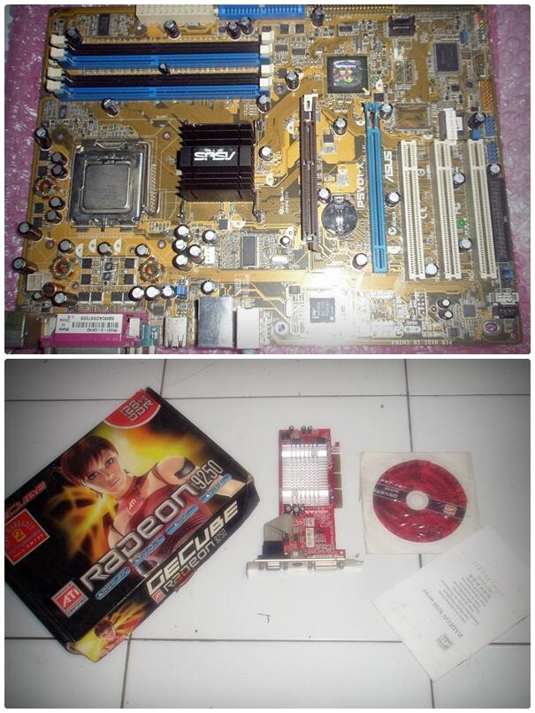 MotherBoard ASUS P5VD1-X & VGA