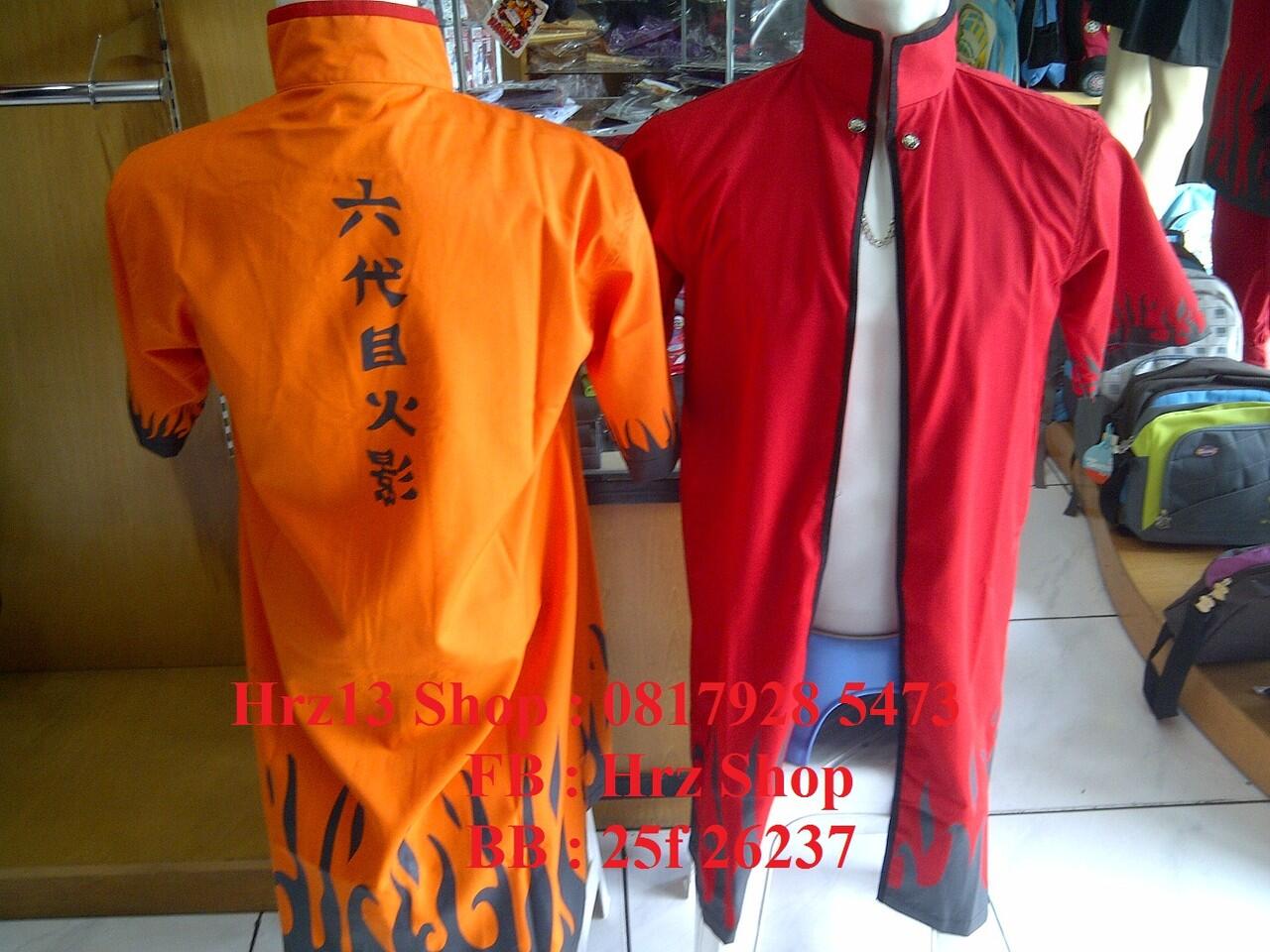 Terjual Jubah Yondaime + Rokudaime Naruto ( Best Seller ...