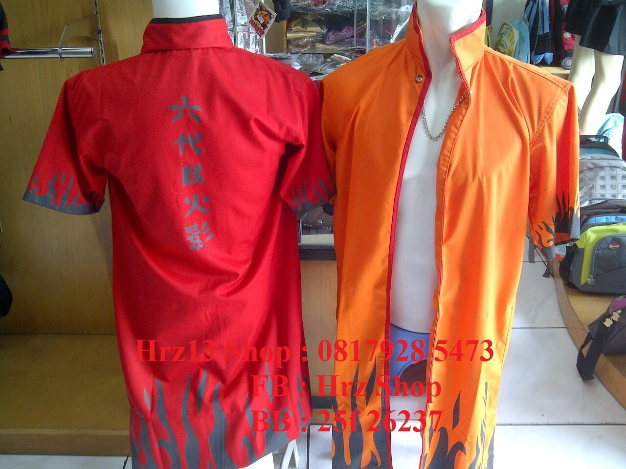 Jual Jubah Yondaime + Rokudaime Naruto ( Best Seller ...