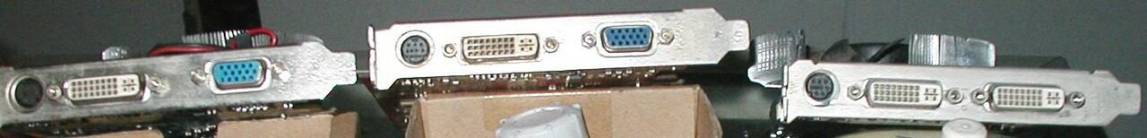 JUAL VGA PCIE 128BIT DDR3 128MB rad x1600pro nv 6600gt 6800xt 7300gt 7600gs