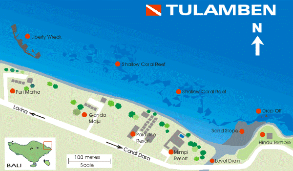 Tempat Wisata Tulamben, Bali. Surganya Diving