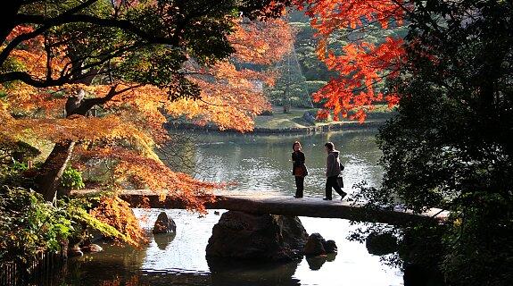 Taman - taman yang paling indah di Jepang