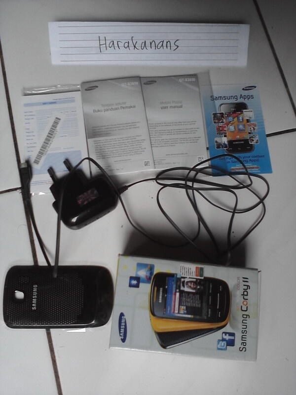 Jual HP SAMSUNG CORBY 2 GT-S3850 Mulus, Murah Meriah