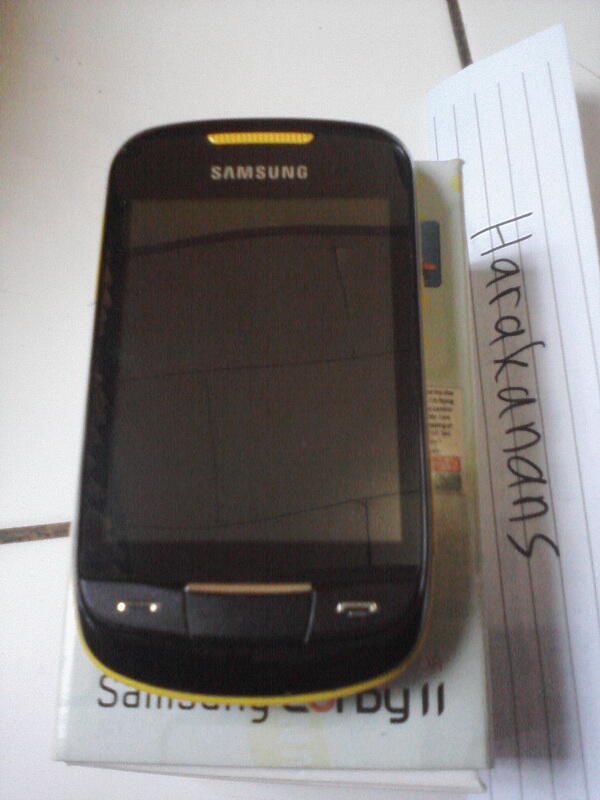 Jual HP SAMSUNG CORBY 2 GT-S3850 Mulus, Murah Meriah