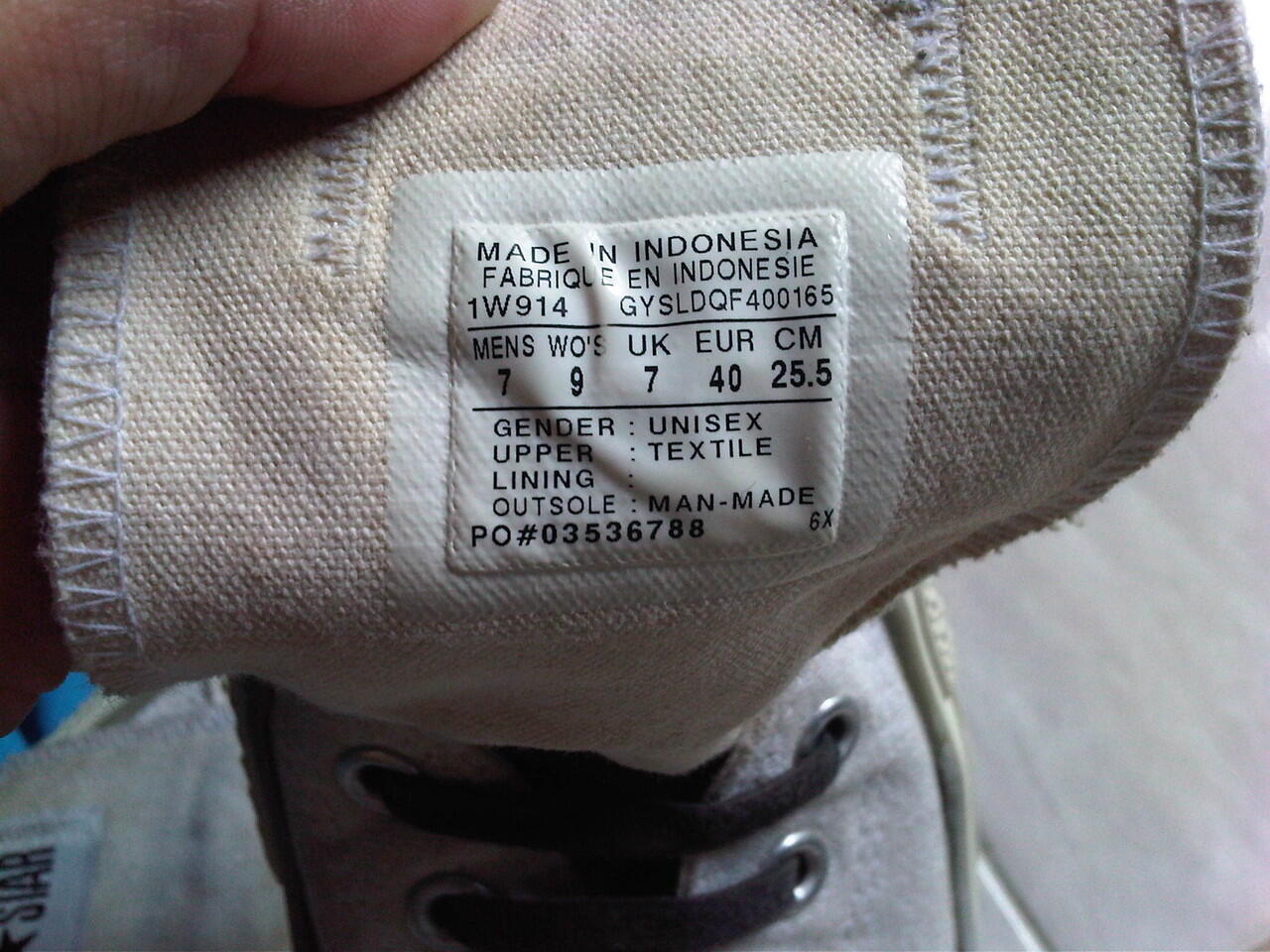 Jual Sepatu Converse ORI (second)
