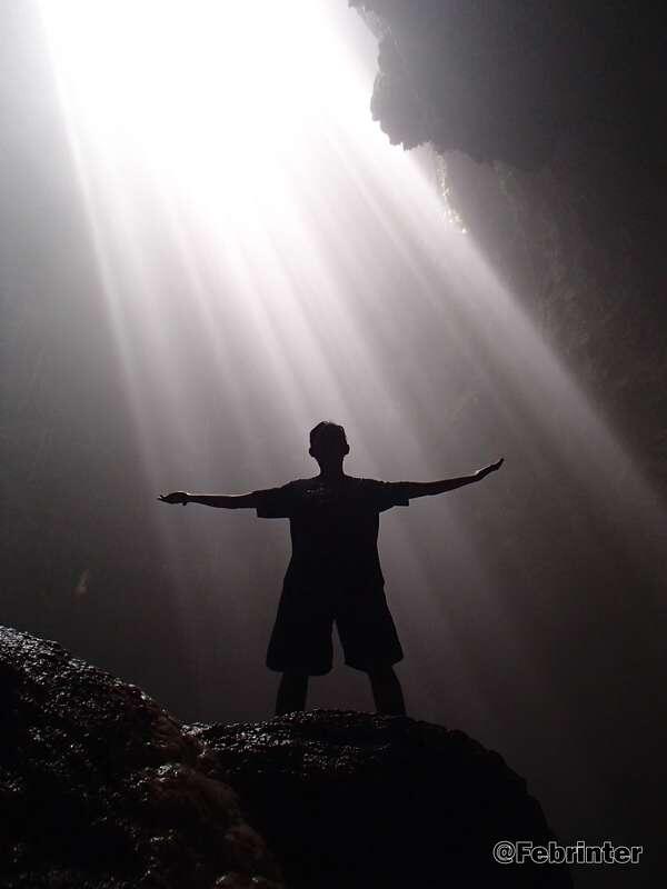 Ada 'Cahaya Surga' di Gua Jomblang, Gunungkidul