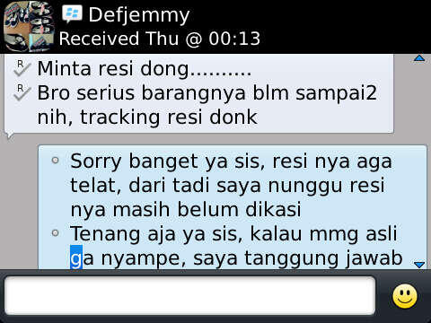 Kecewa Beli Barang BUTUT dikasih MAAF sama Defjemmy aka Jemmy aka dfjem