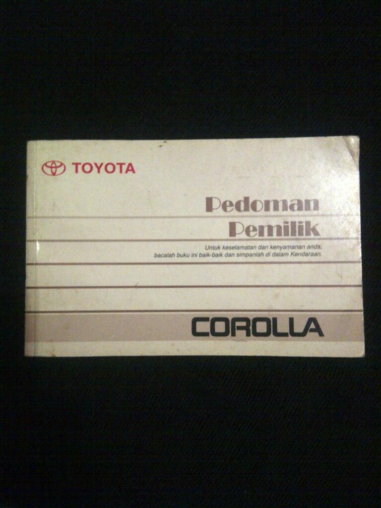 MANUAL BOOK HONDA CIVIC VTIS & ALL NEW COROLLA 1.8