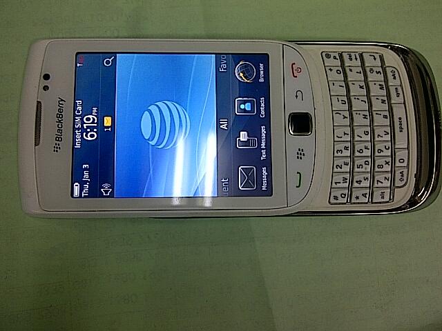 Blackberry Torch 9800 white mulus ex distributor bless