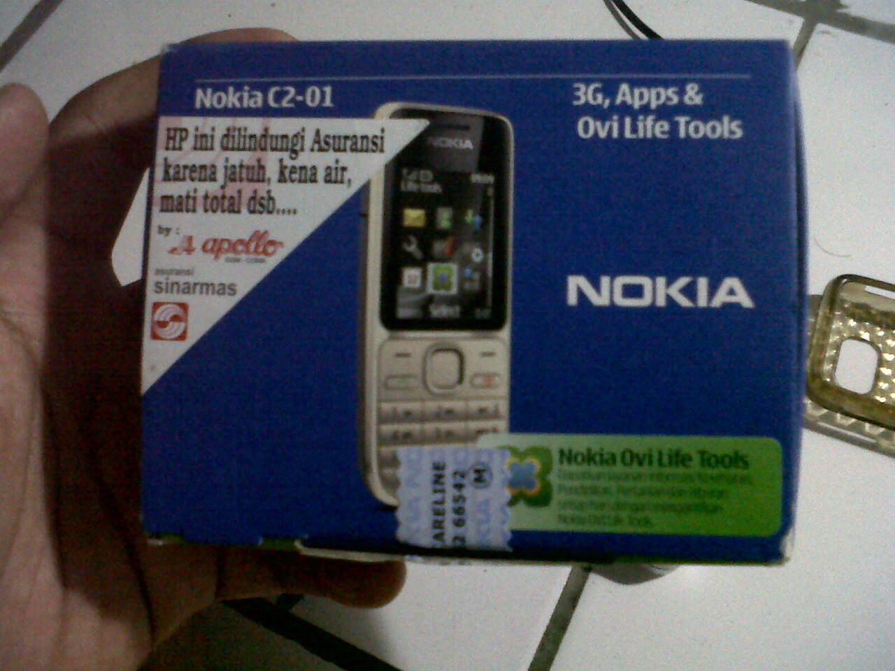 NOKIA C2-01 BONUS MOTOROLA C168 SURABAYA, KEDIRI