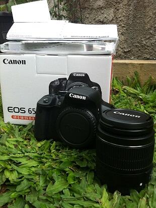 jual Canon 650D & sony Nex-6,..baru 2 minggu..