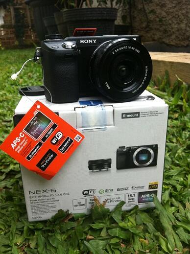 jual Canon 650D & sony Nex-6,..baru 2 minggu..