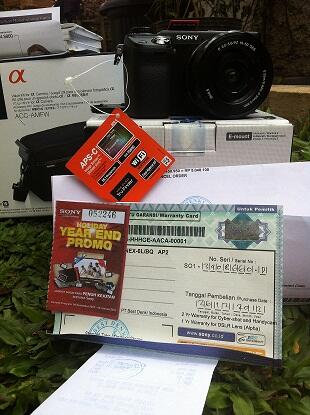 jual Canon 650D & sony Nex-6,..baru 2 minggu..