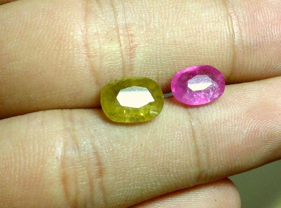 Di jual berbagai macam gems stone/ batu mulia natural topaz, citirine, ruby, dll