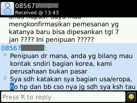 Jasa Forwarding yang MENGECEWAKAN