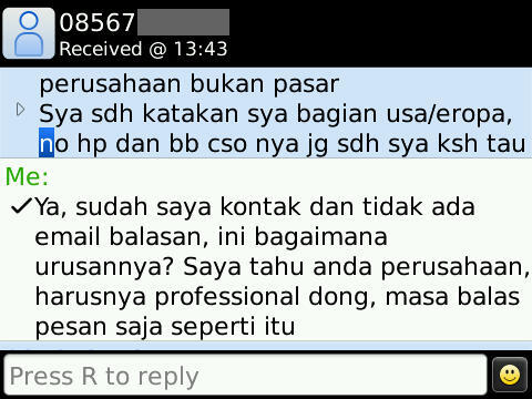 Jasa Forwarding yang MENGECEWAKAN