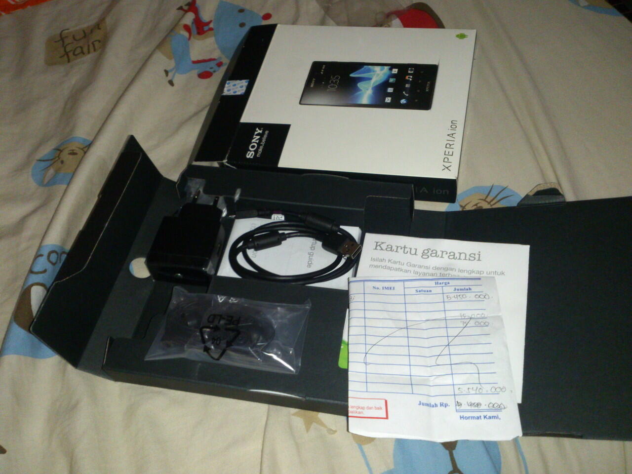 Xperia ION Fullset! 1000% muluss nego sampe deaal!