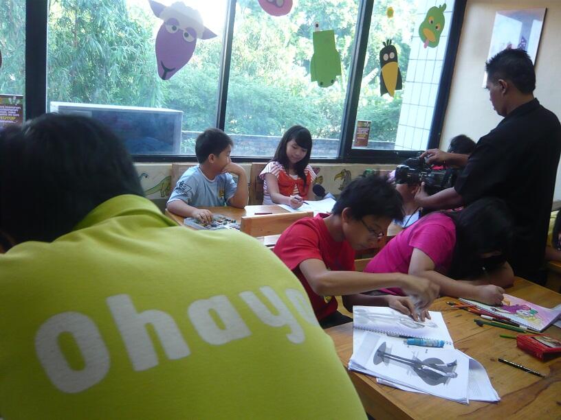 Dibuka Lowongan Guru Lukis (2) di Gunung Sahari & (2) di Sunter, OHAYO Drawing School