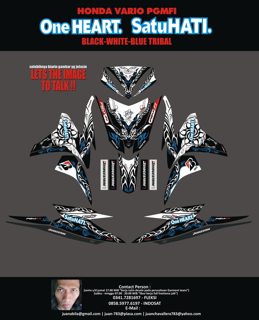 STRIPPING MOTOR DESAIN SUKA SUKA v