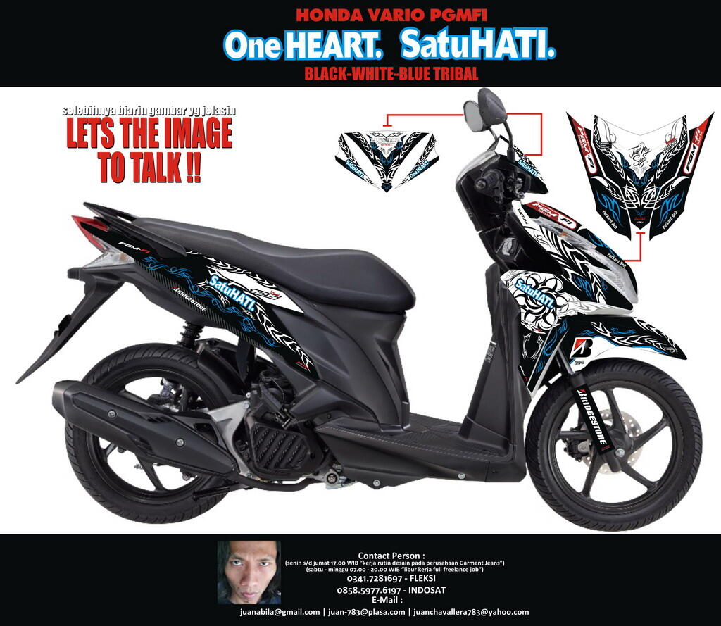STRIPPING MOTOR DESAIN SUKA SUKA v