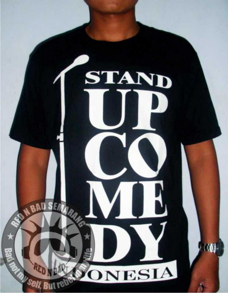 STAND UP COMEDY T-SHIRT BY REDNBAD