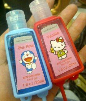 Hand sanitizer / Pocketbac hello kitty 15 ribu