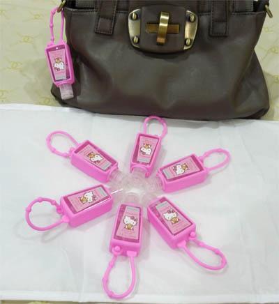 Hand sanitizer / Pocketbac hello kitty 15 ribu