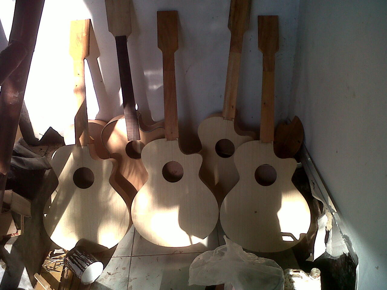 Terjual [Murmer Custom Guitar] Akustik & Elektrik Custom 