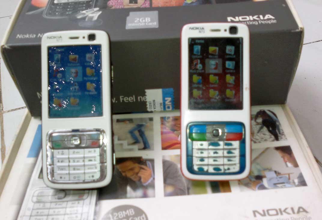 NOKIA N73 LENGKAPS ORIGINALS ADA 2 UNIT - BANDUNG