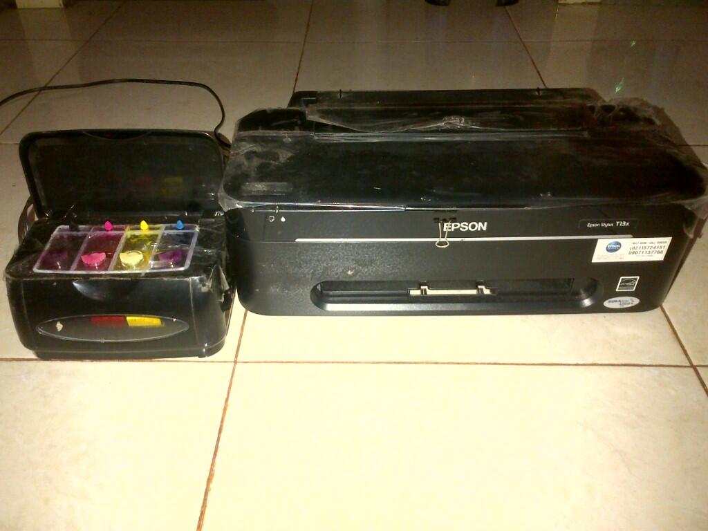 MESIN PRESS SABLON & EPSON T13